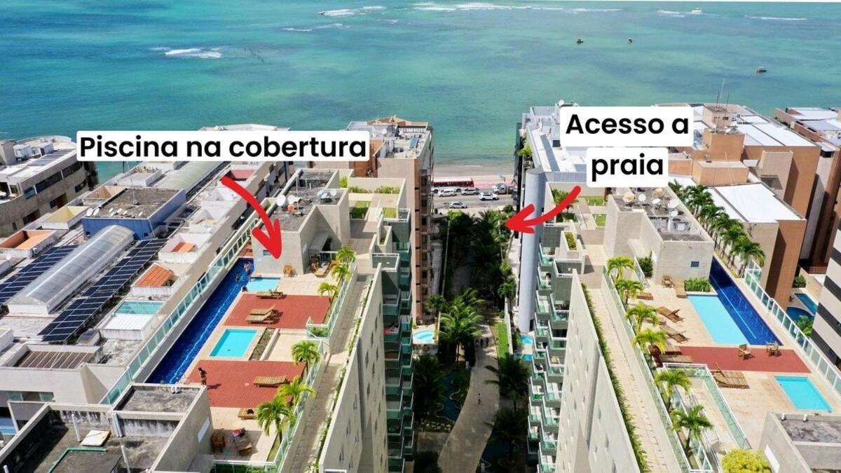2 Quartos | Beira Mar | Piscina | 250 Mb Maceio  Exterior photo